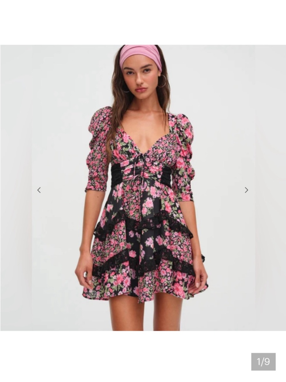 For Love and Lemons Rosalyn Mini  dress